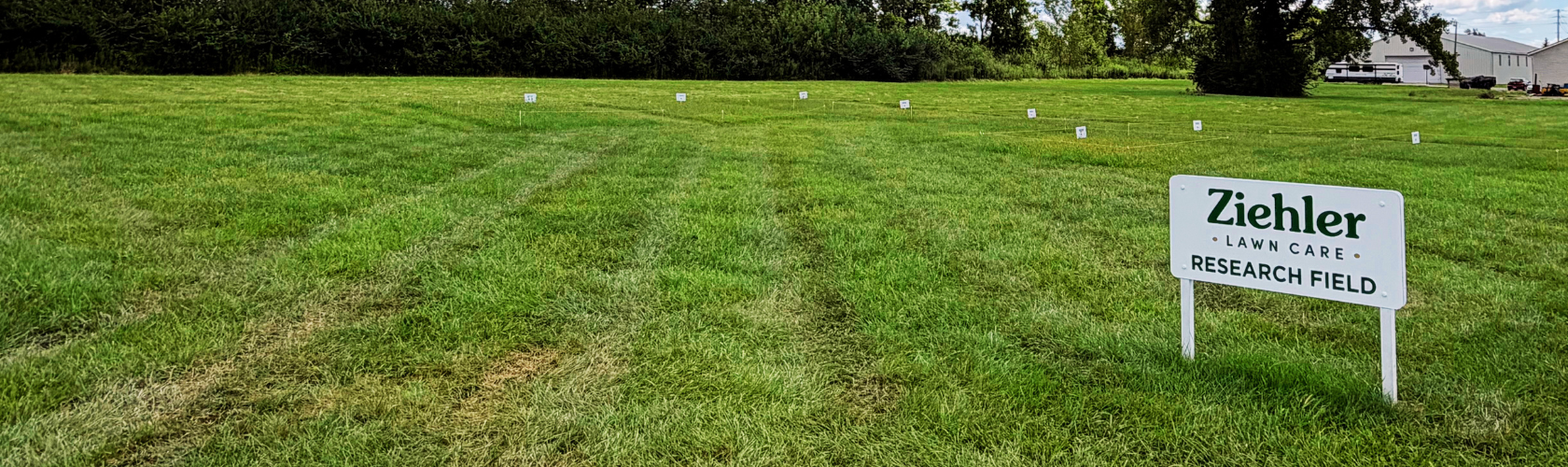 Ziehler Lawn Care Research Field